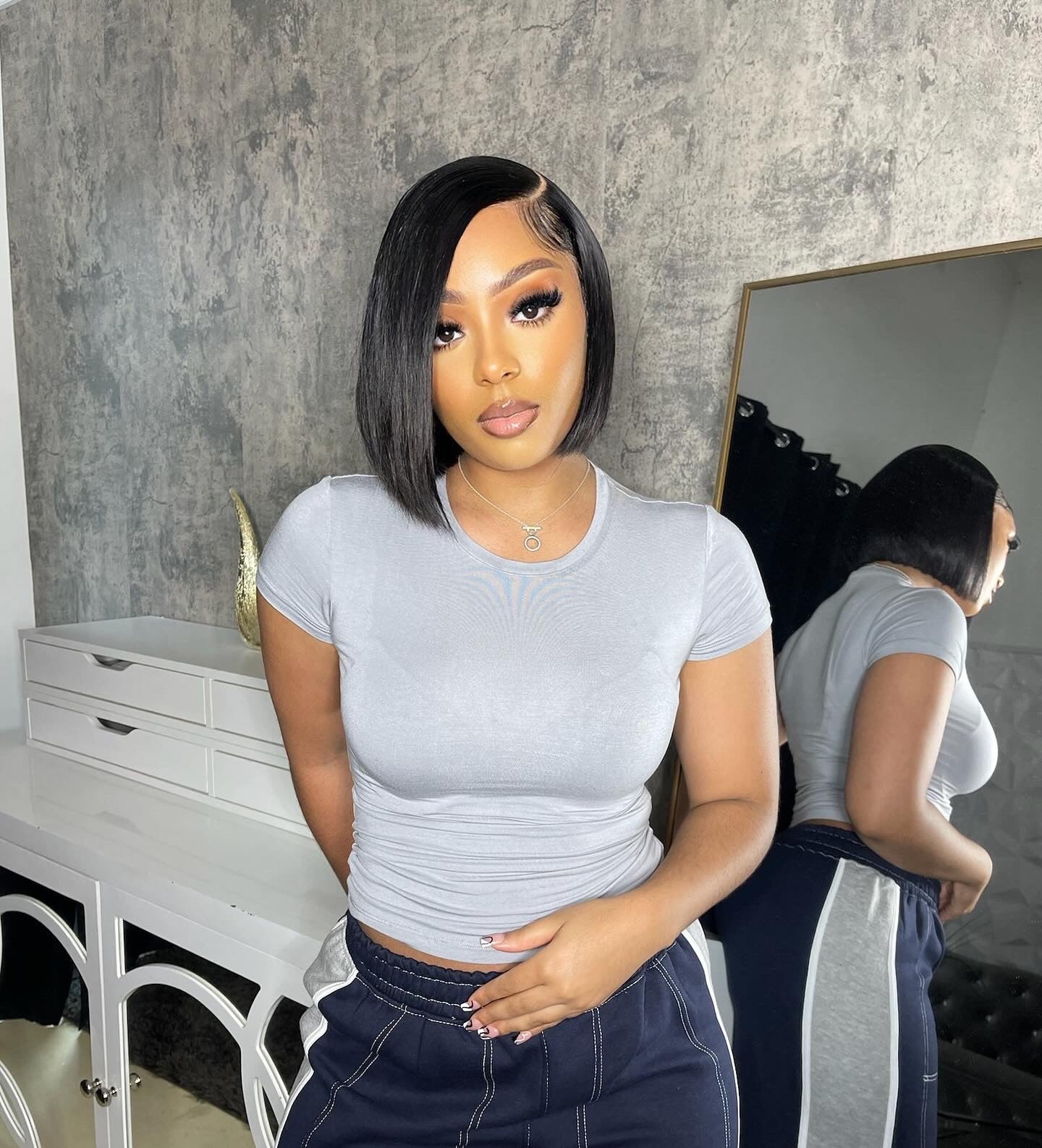 Straight HD Closure Wig