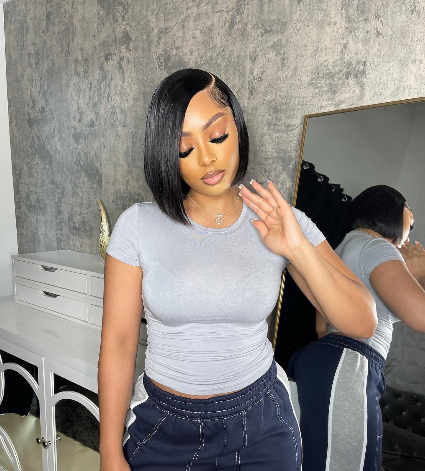 Straight HD Closure Wig