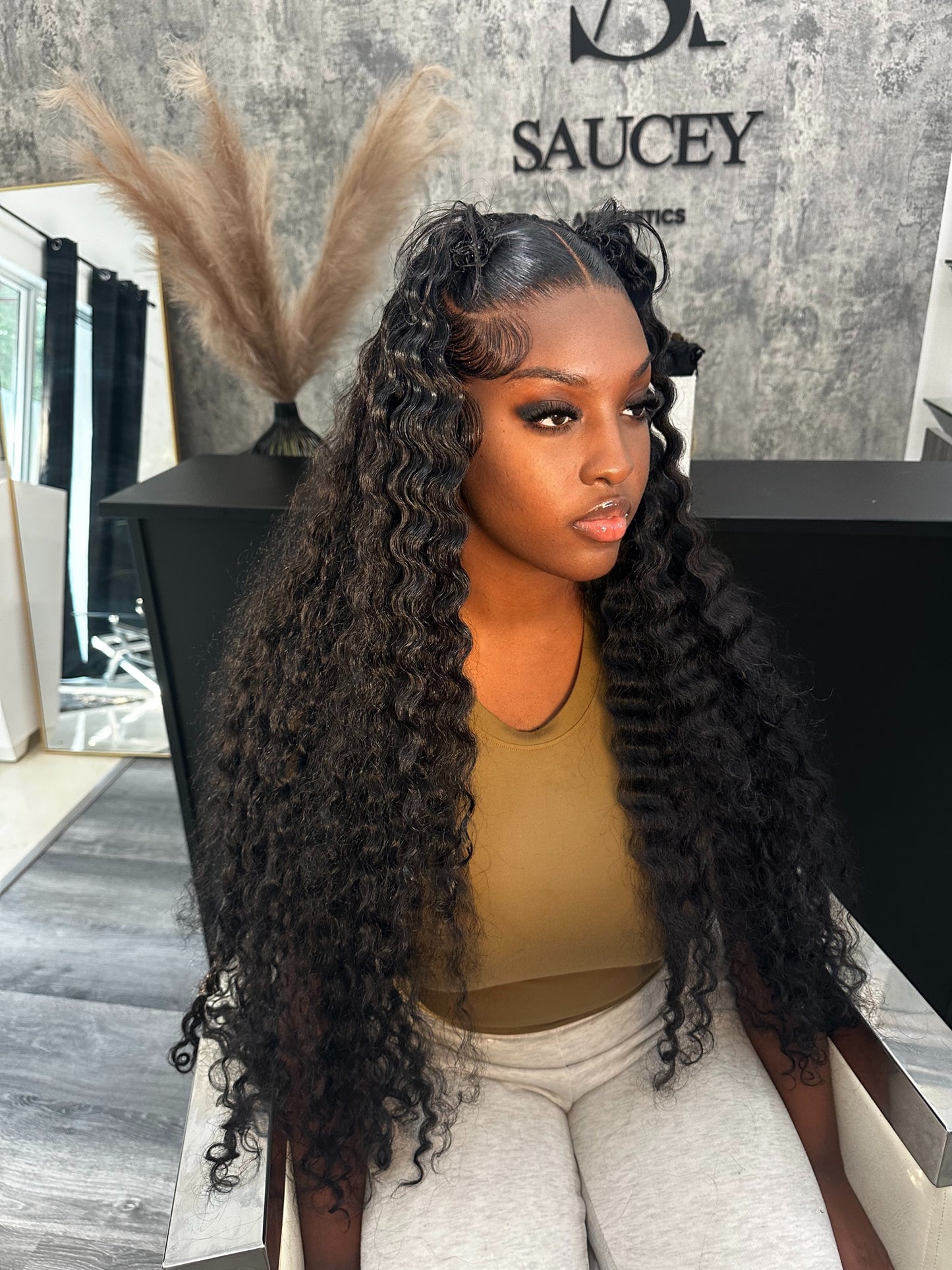Water Wave HD Lace Front Wig