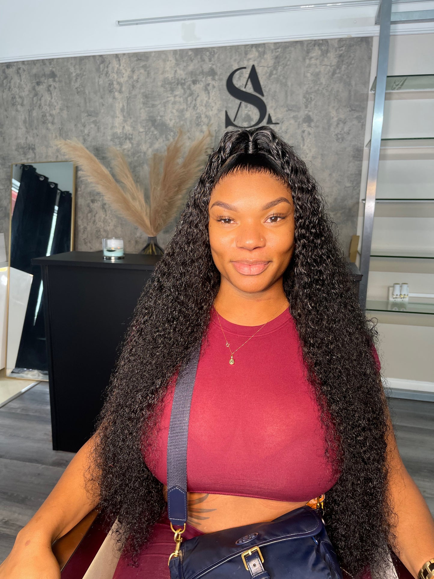 Burmese Curly HD Lace Front Wig