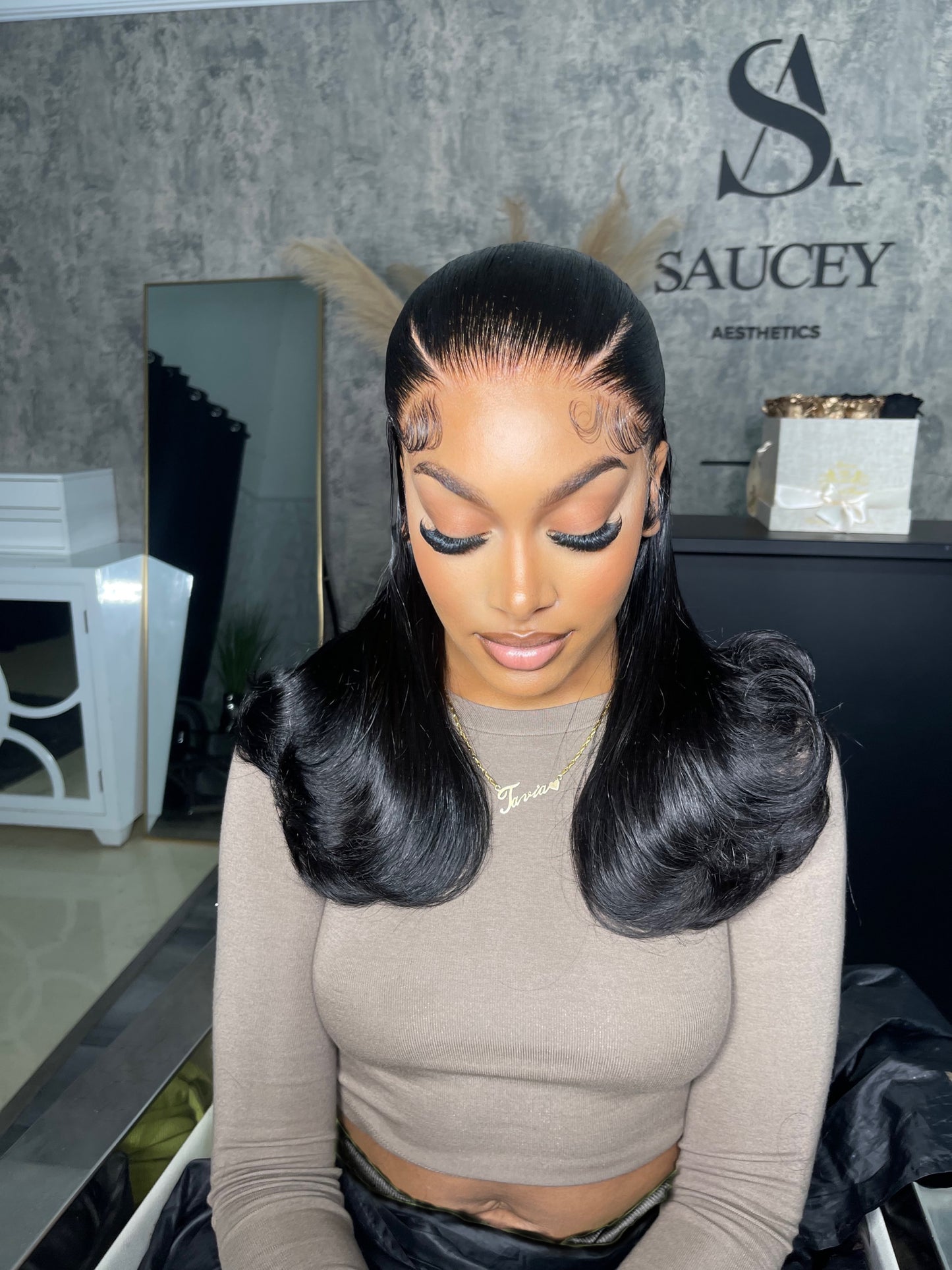 Straight HD Lace Front Wig