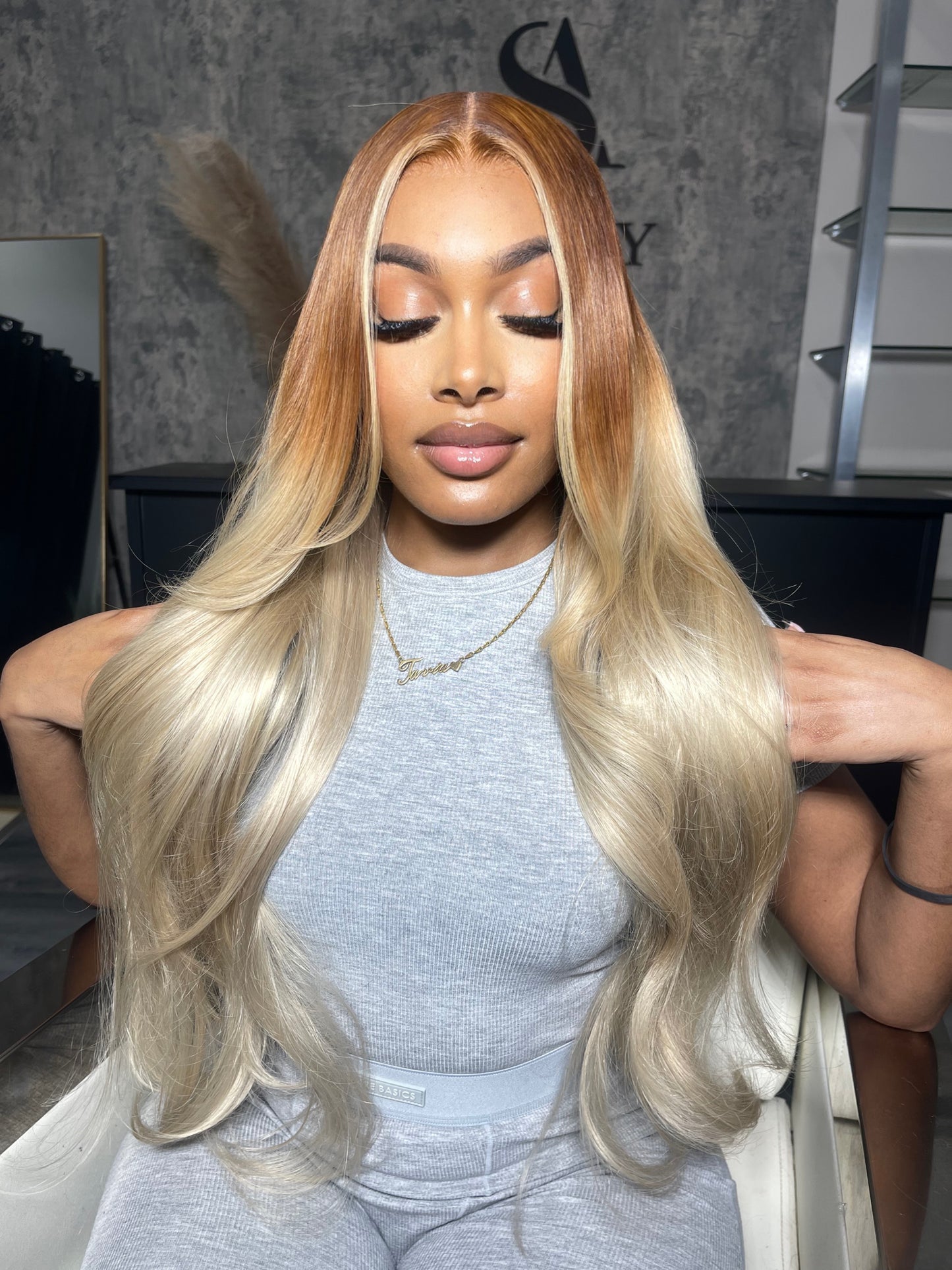 Blonde HD Wigs (613)