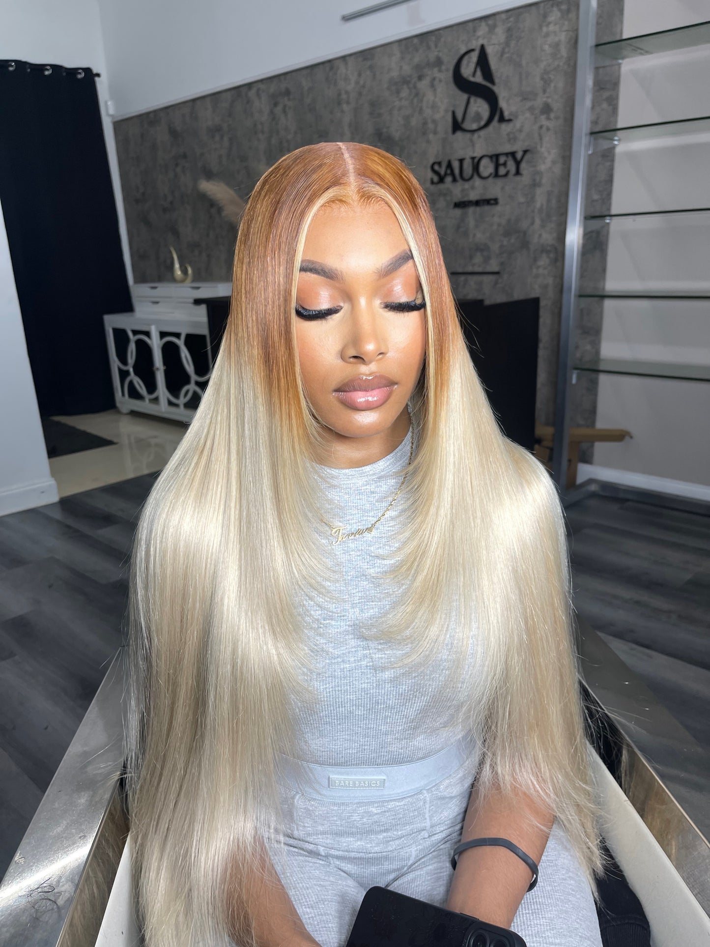 Blonde HD Wigs (613)